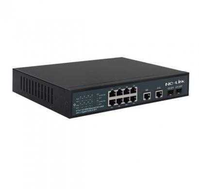 8-port 10/100mbps+2ge+2sfp ports  switch with 8-port poe