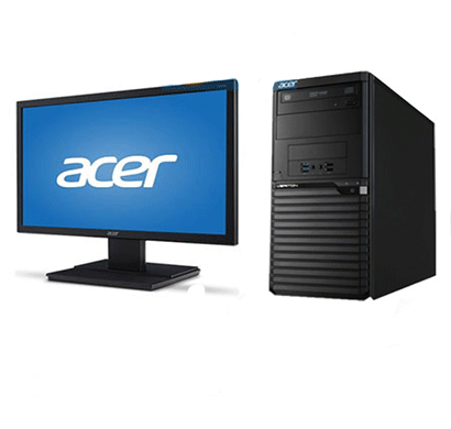 acer veriton desktop pc ic6548-core-i3 7th/ 4gb ram/1tb hdd/ windows 10/ no dvd/ 3 years warranty black