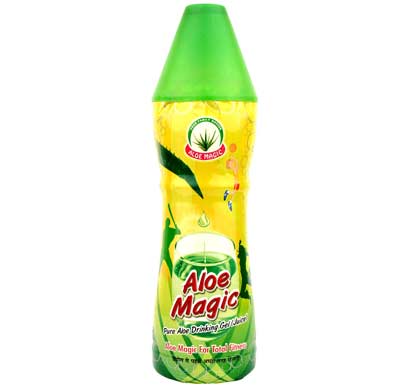 herbal trends aloe magic- aloe vera gel( juice) - pure,fresh, undiluted, fibrous, no added sugar