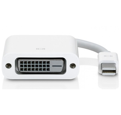 apple - 885909630981 mini display port to dvi adapter, white