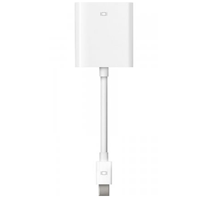 apple - 885909631018 mini display port to vga adapter, white