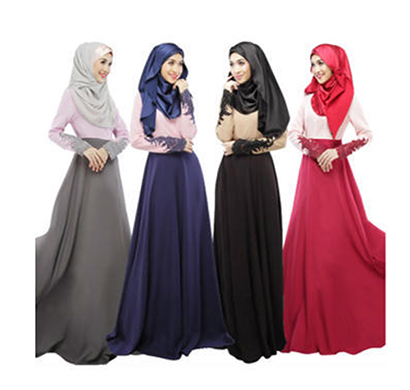arihant (105) islamic abaya, size large & extra large, lycra fabric,burkha dress ( multicolor)