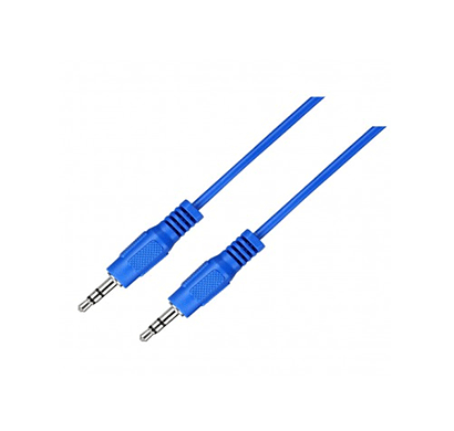 astrum au101 3.5mm 1.5m aux jack cable (blue)