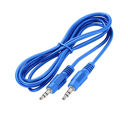 astrum au105 3.5mm 5.0m aux jack cable (blue)