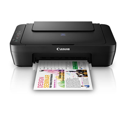 canon pixma e410 all-in-one inkjet printer (black)