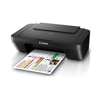 canon pixma e470 all-in-one inkjet printer (black)