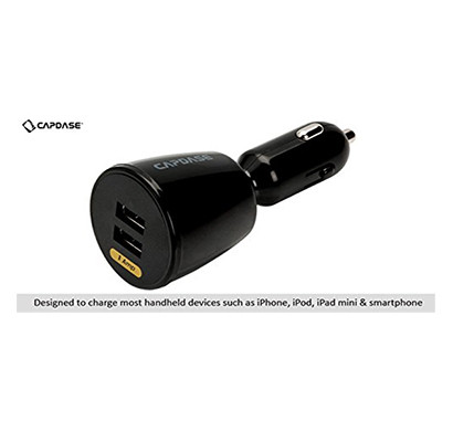 capdase (ca00-rg01) dual usb car charger (black)