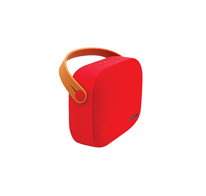 corseca dms2400 cookie bluetooth speaker (red,dark brown)