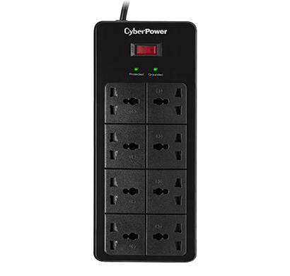 cyberpower b0620sao-un 8 outlet surge protector black