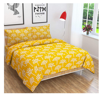 dream aura (b07yxscp5x) victorian summer dream, 100% polyester double bedsheet with 2 pillow covers, da065 (multi)