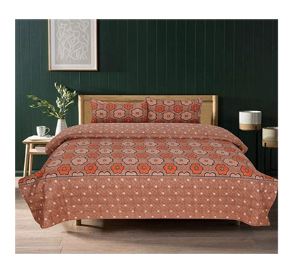 dream aura (b07z3g746f) victorian summer dream, 100% polyester double bedsheet with 2 pillow covers, da007 (multi)