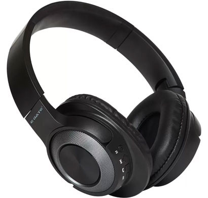 egate 405 on-ear wireless bluetooth headphone with mic (grey)