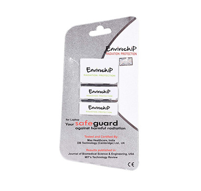 enviro chipenvirochip - radiation protection chip for laptop (white colour)