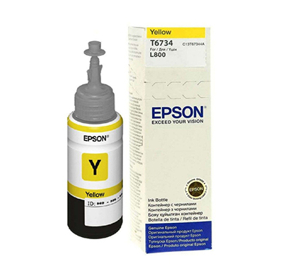 epson t6734 ink bottle (yellow)