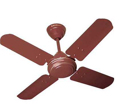 havells - speedster, 600mm ceiling fan, brown, 1 year warranty