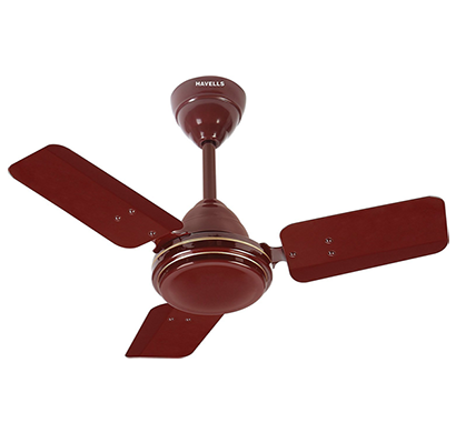 havells - pacer, 600mm ceiling fan, brown, 1 year warranty