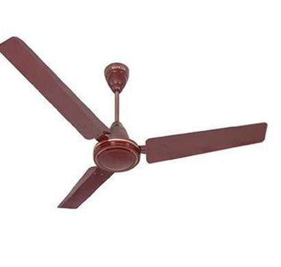 havells - pacer, 900mm ceiling fan, brown, 1 year warranty