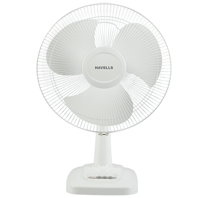 havells - velocity neo hs, 400 mm sweep table fan, white, 1 year warranty