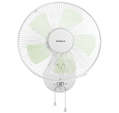 havells- dzire, 300mm wall fan, white, 1 year warranty