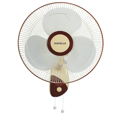 havells - swanky, 400 mm sweep, wall fan, 1 year warranty