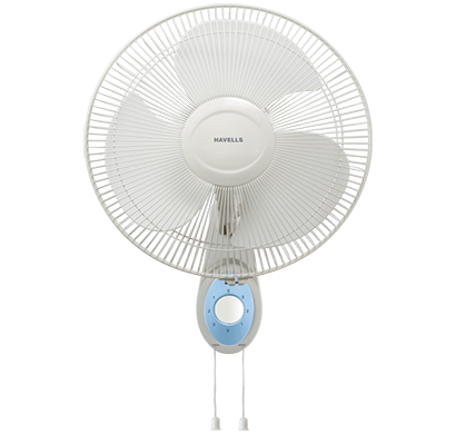 havells- platina hs, 400 mm sweep wall fan, white, 1 year warranty