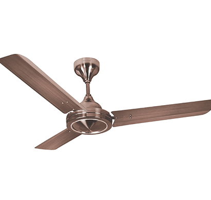 havells- fabio, 1200mm platinum finish ceiling fan, antique copper, 1 year warranty