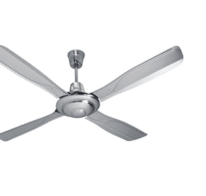 havells - yorker, 1320mm ceiling fan, brushed nickel, 1 year warranty