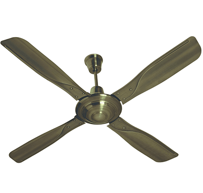 havells - yorker, 1320mm ceiling fan, antique brass, 1 year warranty