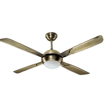 havells- avion u/l, 1320mm ceiling fan, antique brass, 1 year warranty