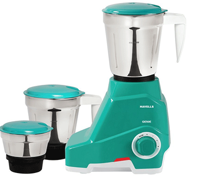 havells genie 500-watt juicer mixer grinder green