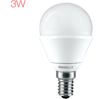 havells- lhlderoemk8x003, new adore led 3w candle e14, cool daylight, 1 year warranty