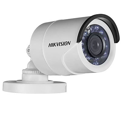 hikvision ds-2ce1ad0t-irpf 2 mp security hd bullet camera (silver)