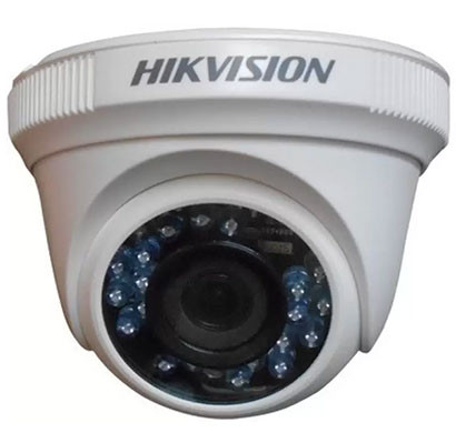 hikvision ds-2ce5ad0t-irpf hd 1080p turret camera (silver)