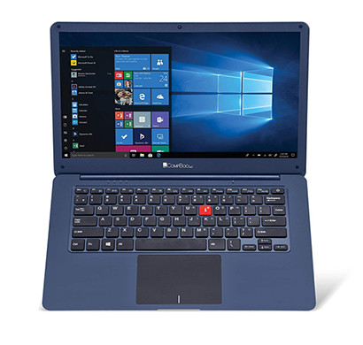 iball m500 laptop ( intel celeron n3350/ 4gb ram/ 32gb hdd/ 14-inch screen/ windows 10/ integrated graphics), cobalt blue