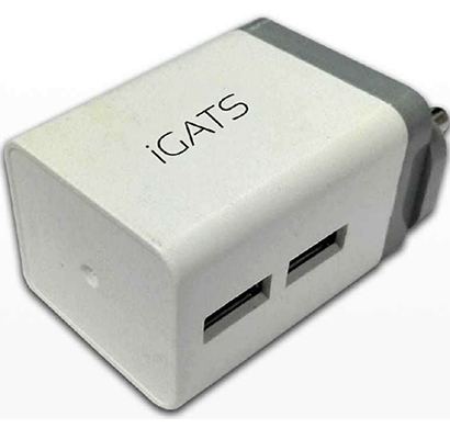 igats boost dual port 2.1 a fast wall charger
