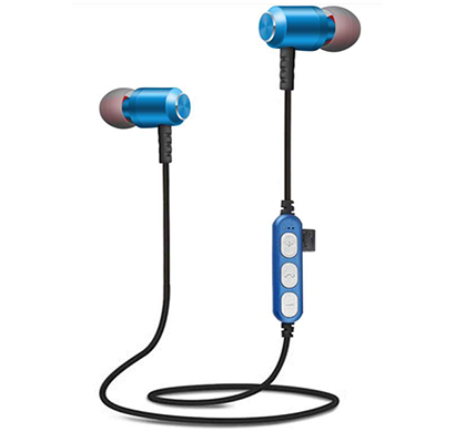 igats ms-t15 wireless in-ear earphones, blue