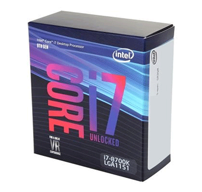 intel bx80684i78700k 8th gen core i7-8700k 3.7 ghz processor