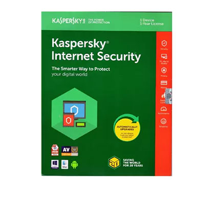 kaspersky internet security 1 user 1 year (cd/dvd)