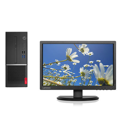 lenovo v530s-07icb desktop pc (intel core i3/ 8th gen/ 4gb ram/ 1tb hdd/ dos/ 19.5 inch screen/ no odd/ 3 year warranty) black