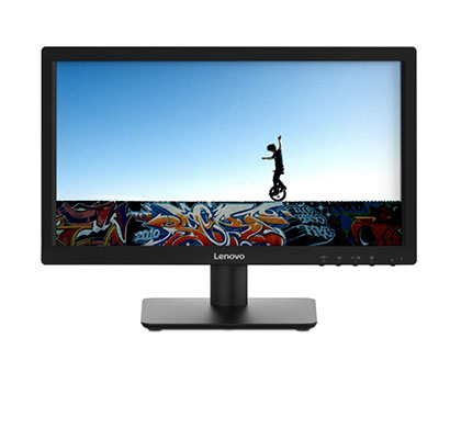 lenovo c19-10 (d19185ad0) 18.5 inch wled monitor with hdmi (black)