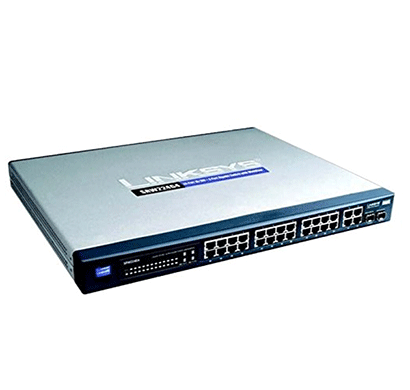 linksys srw224g4 24-port, 10/100 4-port gigabit switch
