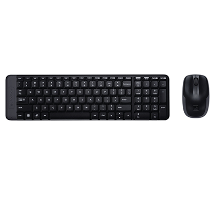 logitech mk215 wireless keyboard and mouse black