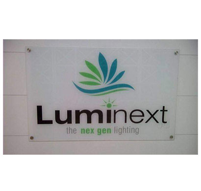 luminext sf9 round led surface panel lights/ 9 watts/ warm white