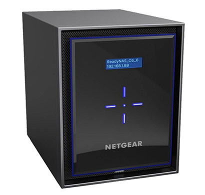 netgear rn42600 - 100ajs diskless attached storage (black)