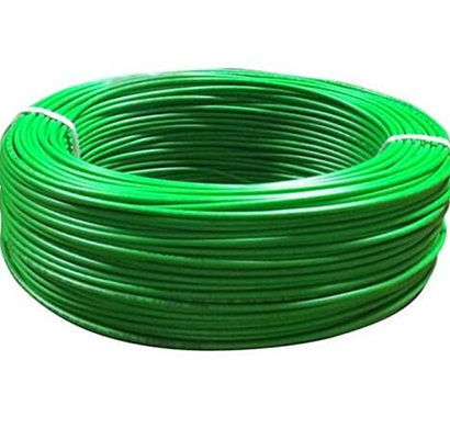 niki- 0.5(16/20) sqmm fr insulated fr insulated single core pvc cable (green)