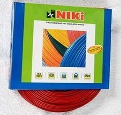 niki- 0.5(16/20) sqmm fr insulated two core pvc cable (red)