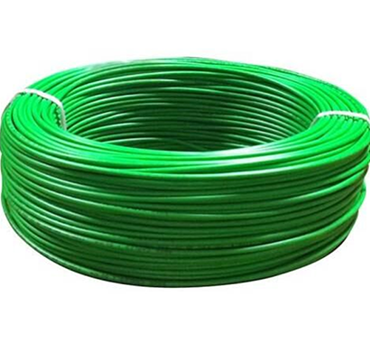 niki - 0.5(16/20) sqmm fr insulated three core pvc cable (green)