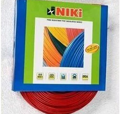 niki- 0.5(16/20) sqmm fr insulated four core pvc cable (red)