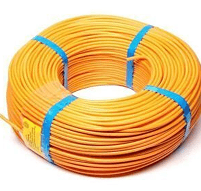 niki- 0.75(24/20) sqmm fr insulated single core pvc cable (yellow)