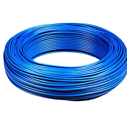 niki- 0.75(24/20) sqmm fr insulated single core pvc cable (blue)